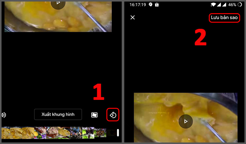 cách đổi chiều video