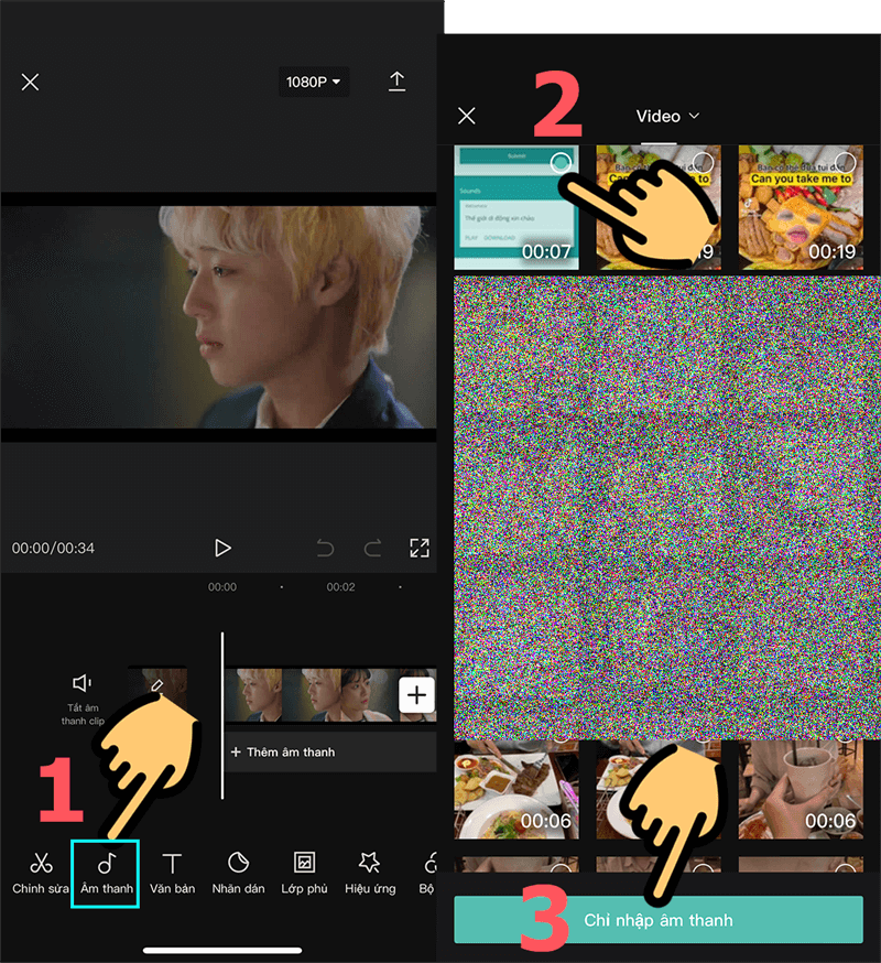 Cách ghép nhạc trên capcut Cách ghép nhạc trên capcut