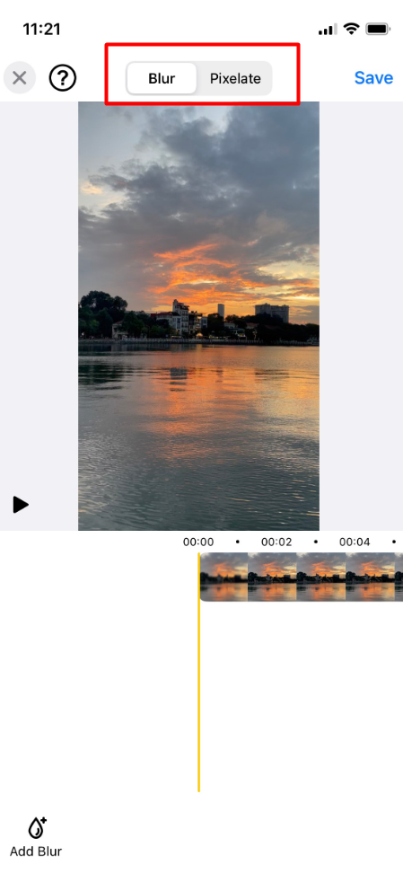 Cách làm mờ video trên điện thoại Cách làm mờ video trên điện thoại