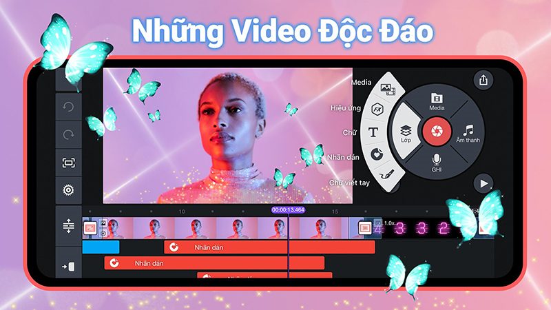 cách làm video ảnh ghép nhạc trên điện thoại