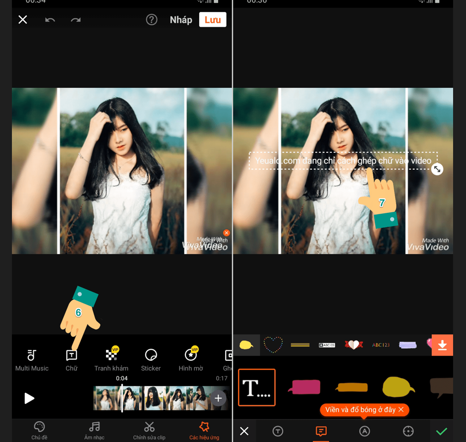 Cách làm video chữ chạy trên điện thoại Cách làm video chữ chạy trên điện thoại