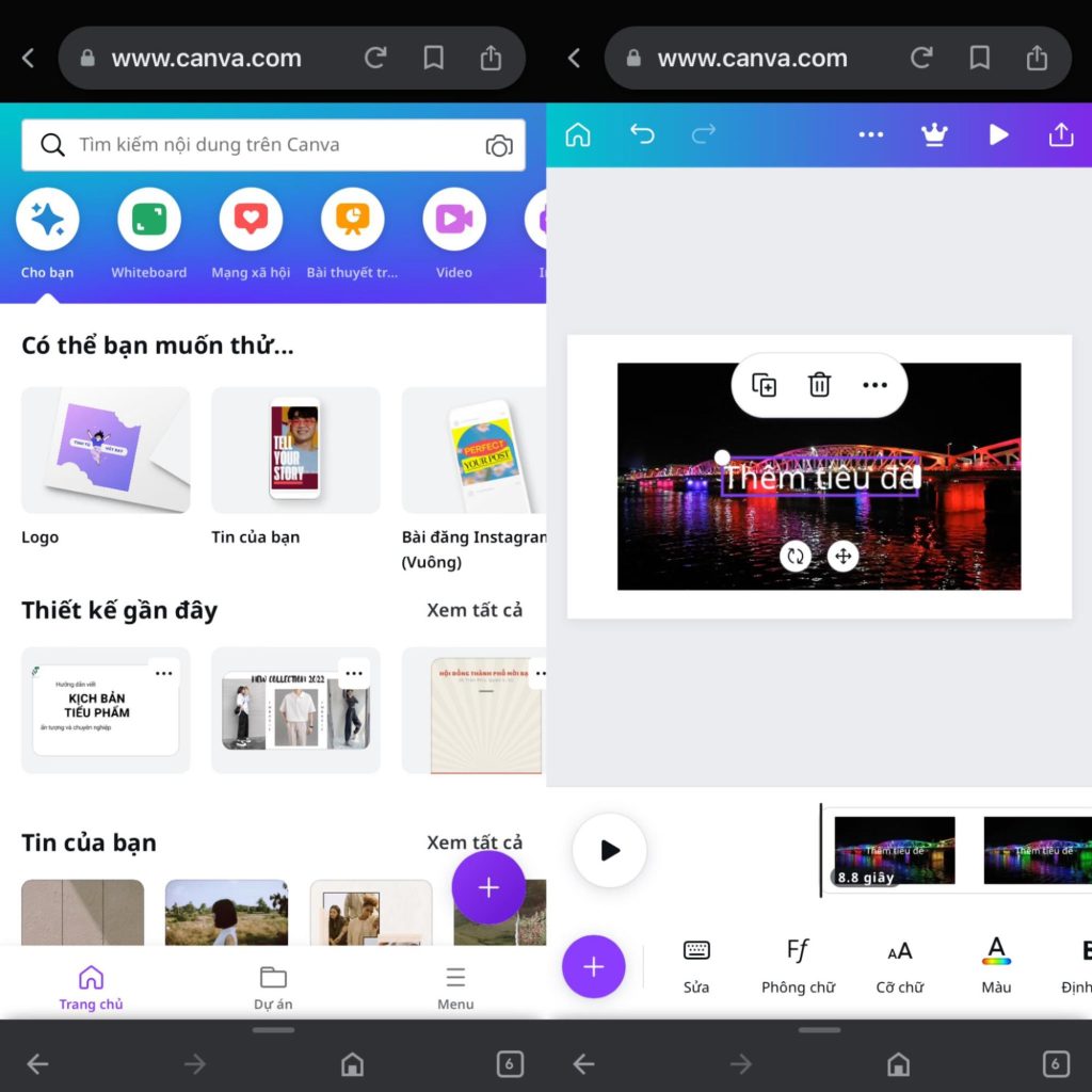 Cách làm video chữ chạy trên điện thoại Cách làm video chữ chạy trên điện thoại
