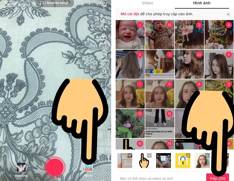 cách làm video tik tok bằng chữ và ảnh cách làm video tik tok bằng chữ và ảnh