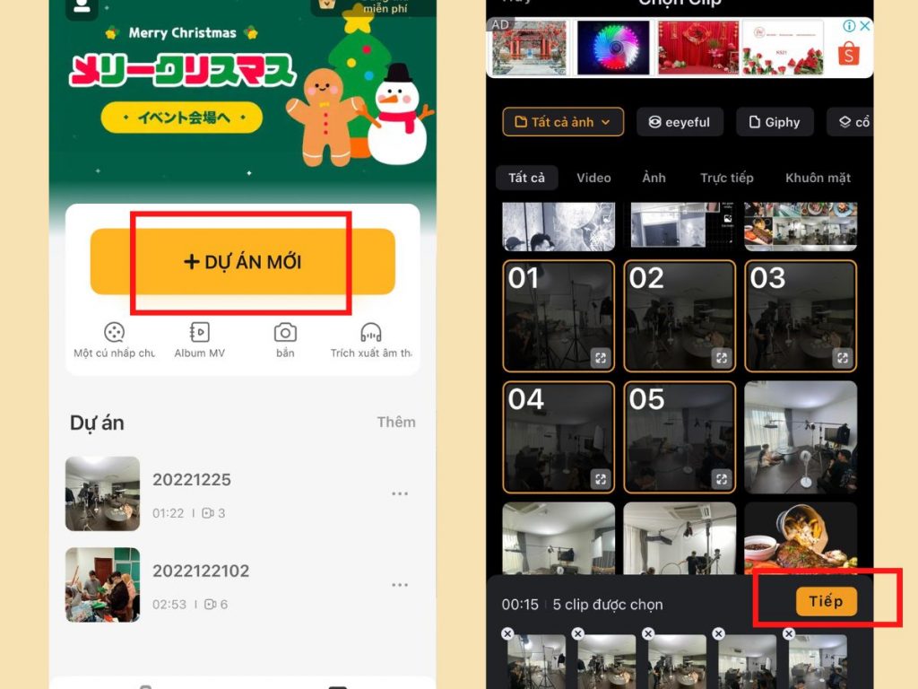 cách làm video trên điện thoại
