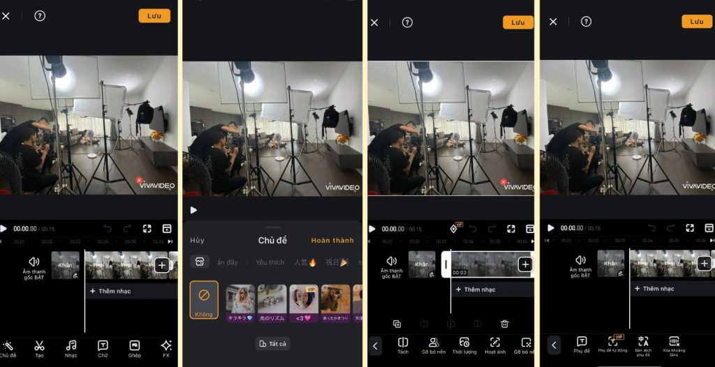 cách làm video trên điện thoại