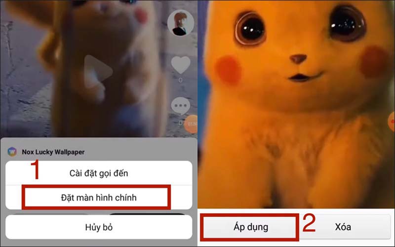 cách lấy video tiktok làm hình nền