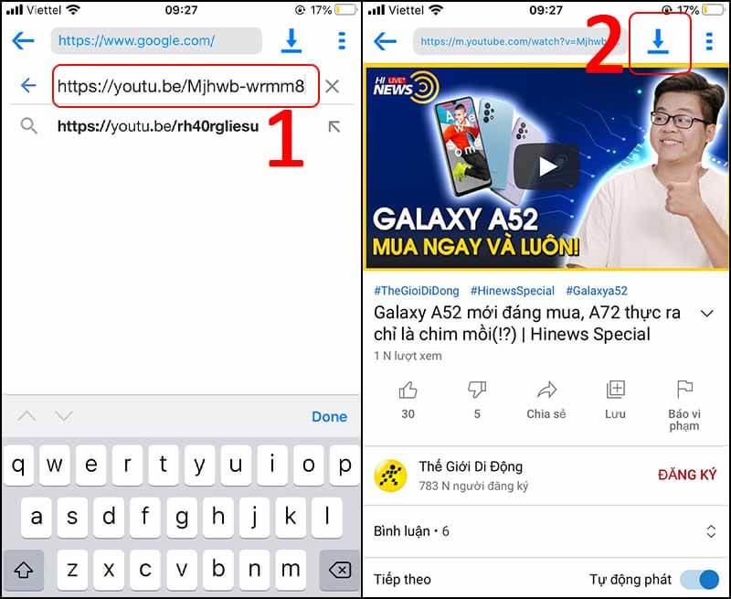 cách lưu video trên youtube