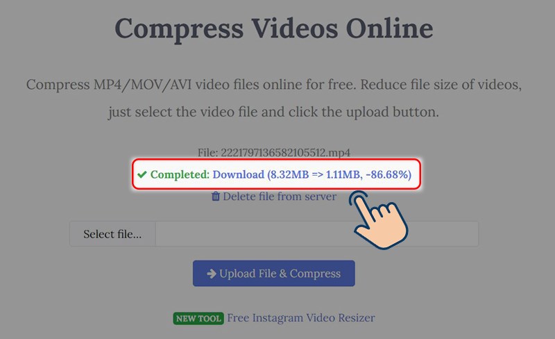 Cách nén file video Cách nén file video