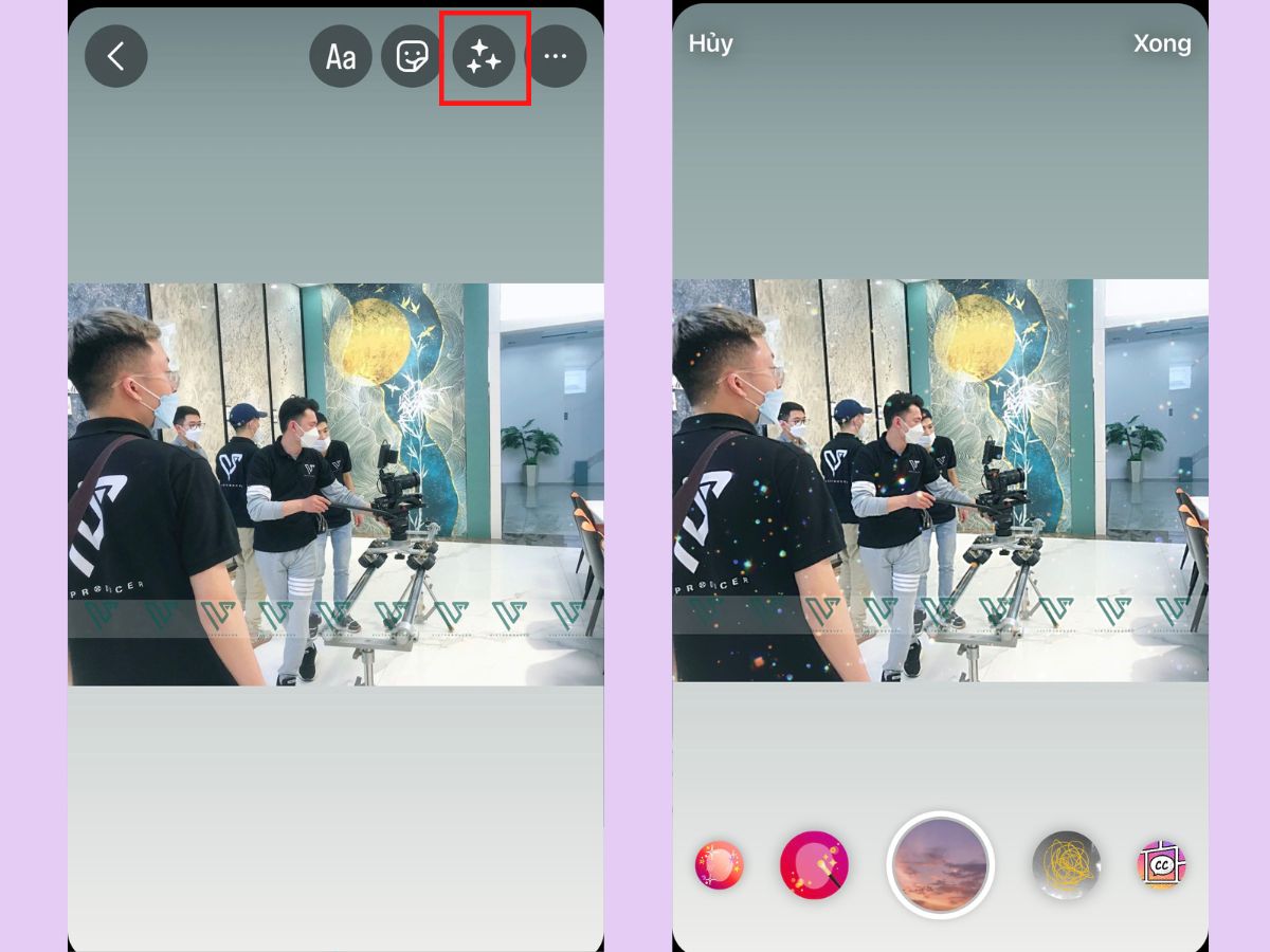 cách quay video trên instagram có nhạc
