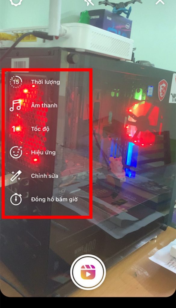 Cách quay video trên instagram không cần giữ Cách quay video trên instagram không cần giữ