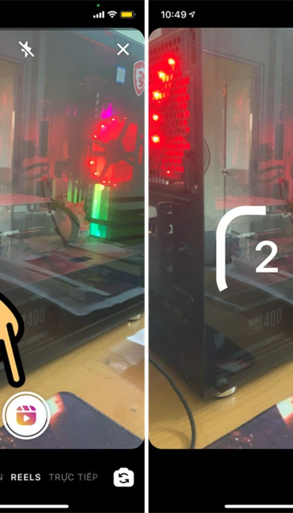 Cách quay video trên instagram không cần giữ Cách quay video trên instagram không cần giữ