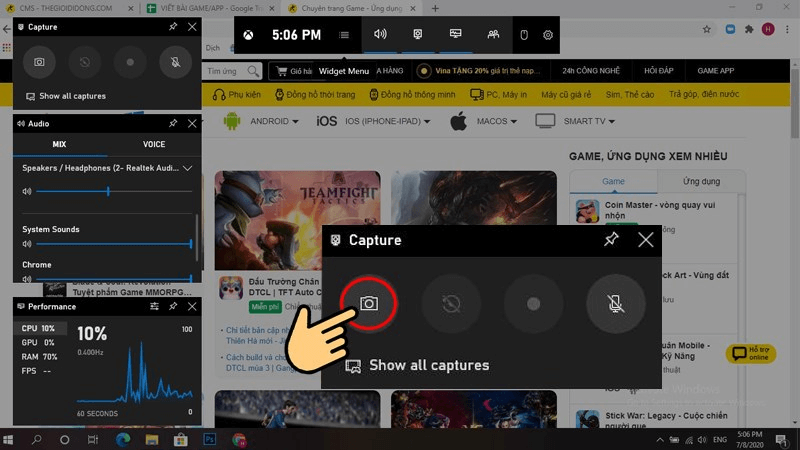 Cách quay video trên máy tính Cách quay video trên máy tính