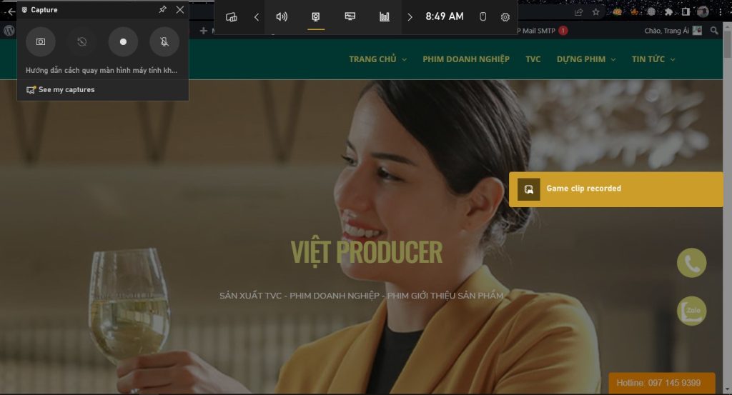 Cách quay video trên máy tính Cách quay video trên máy tính