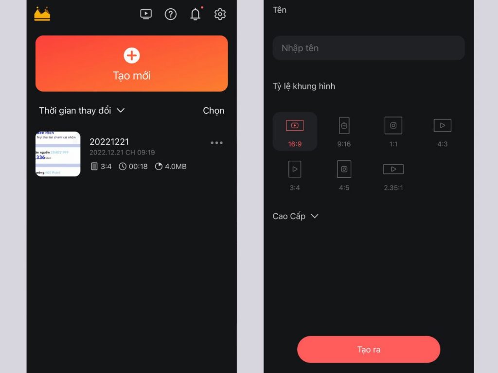 cách tạo video từ ảnh