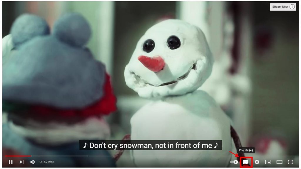 cách tắt tiếng video trên youtube