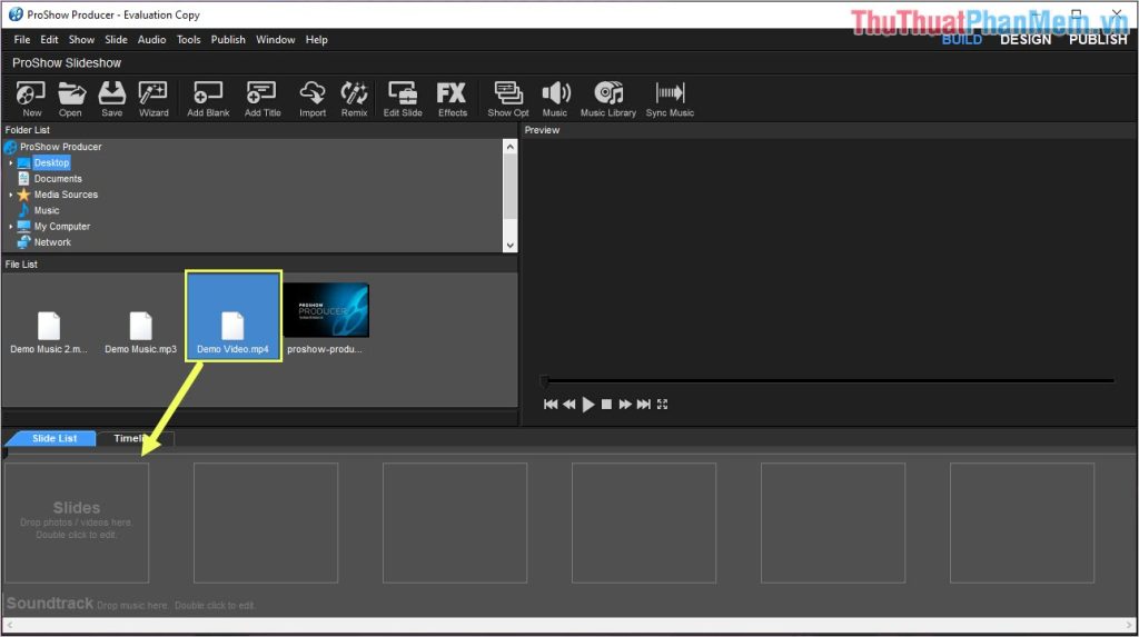 cắt ghép video bằng Proshow Producer cắt ghép video bằng Proshow Producer