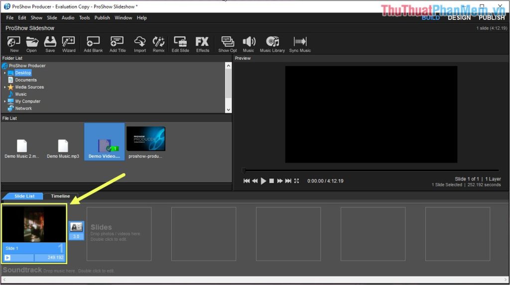 cắt ghép video bằng Proshow Producer cắt ghép video bằng Proshow Producer