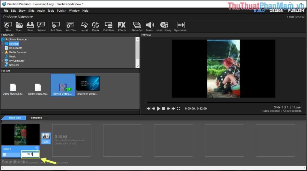 cắt ghép video bằng Proshow Producer cắt ghép video bằng Proshow Producer