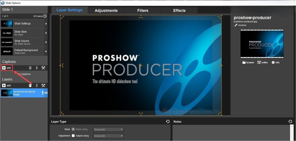 chèn chữ vào video Proshow Producer chèn chữ vào video Proshow Producer