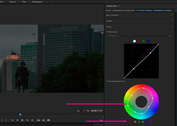chỉnh màu video trong Adobe Premiere chỉnh màu video trong Adobe Premiere