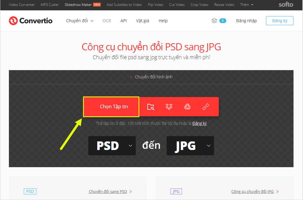 Chuyển file psd sang jpg Chuyển file psd sang jpg