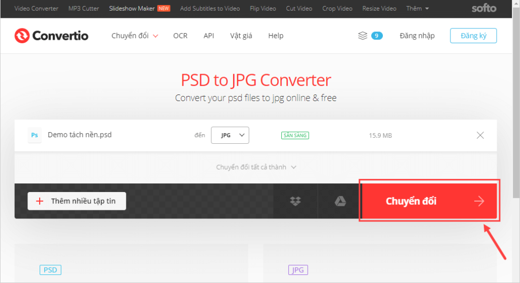 Chuyển file psd sang jpg Chuyển file psd sang jpg