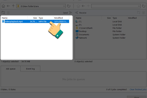 Chuyển file qua teamviewer Chuyển file qua teamviewer