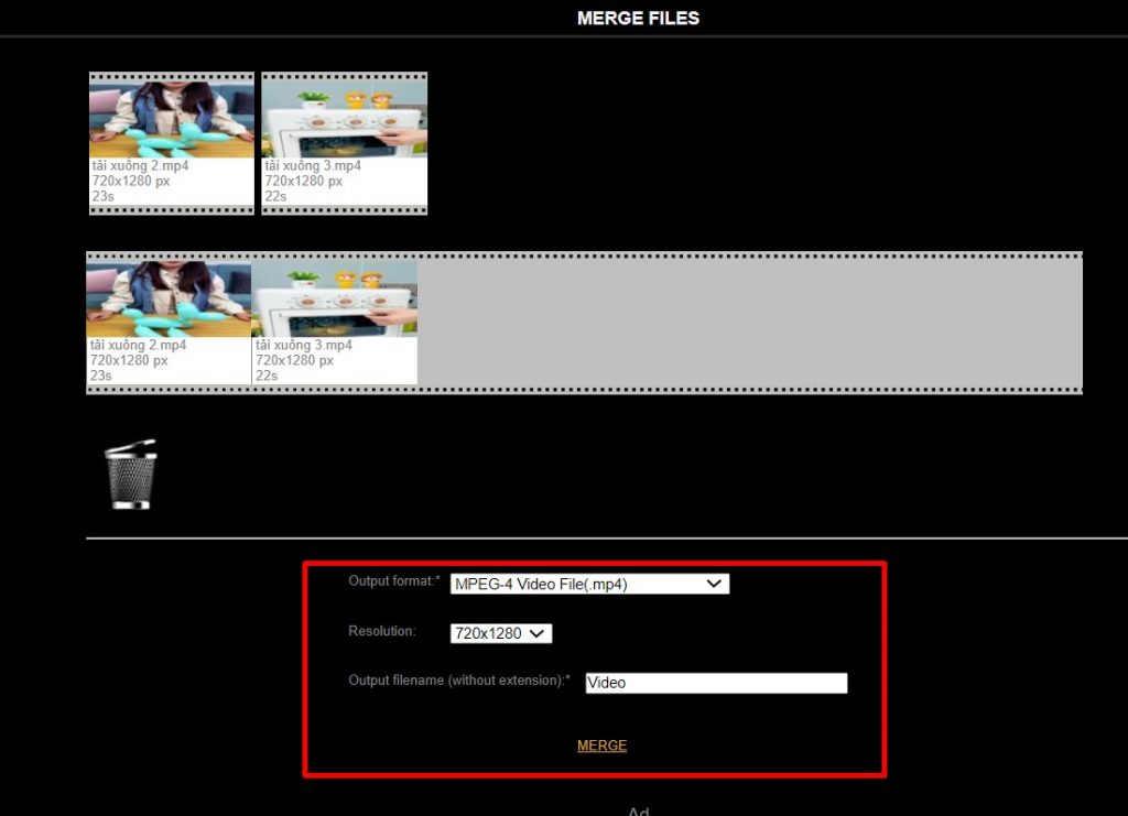ghép video trực tuyến Ghép video trực tuyến