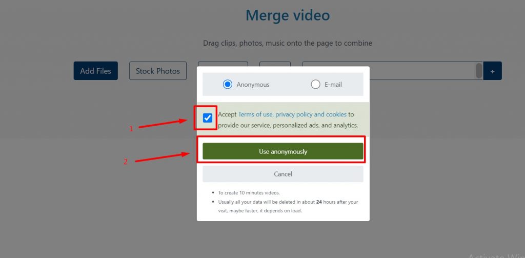 ghép video trực tuyến Ghép video trực tuyến