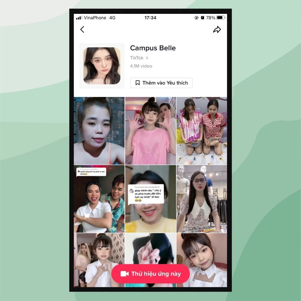 hiệu ứng tik tok hiệu ứng tik tok