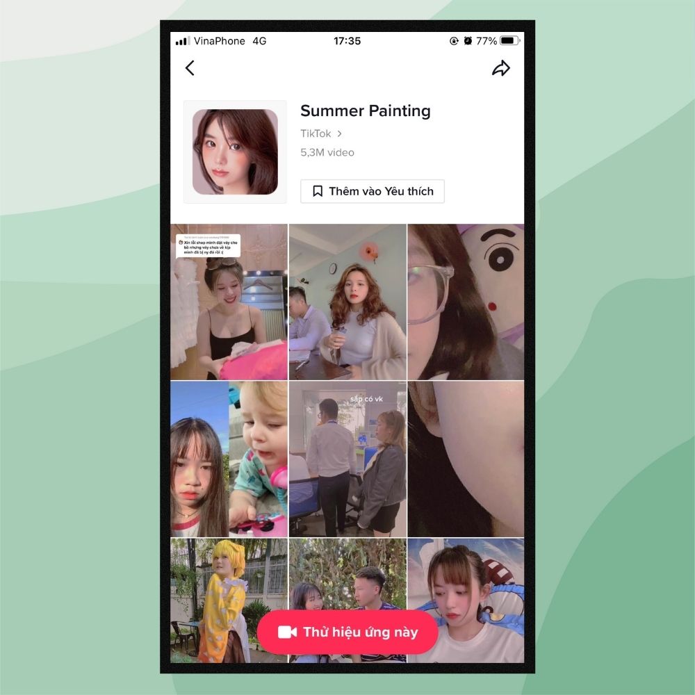 hiệu ứng tik tok hiệu ứng tik tok