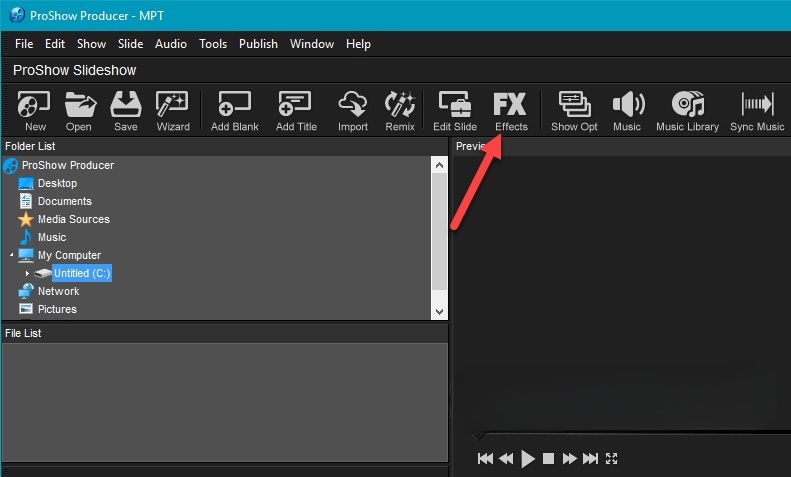 hiệu ứng trong Proshow Producer hiệu ứng trong Proshow Producer