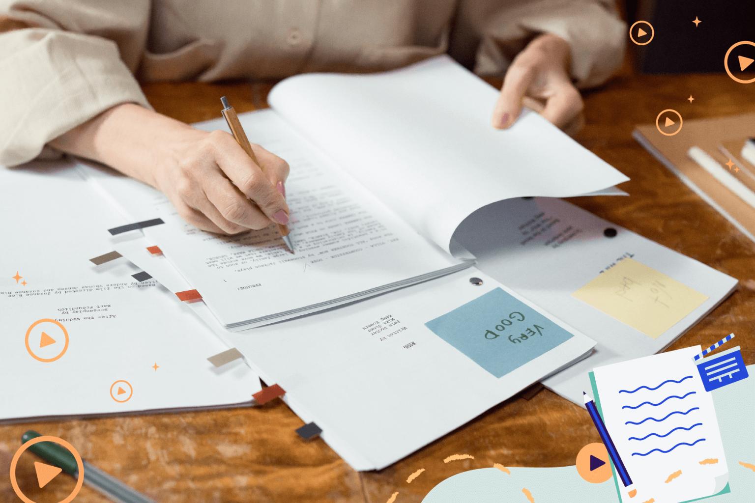 hướng dẫn viết kịch bản video