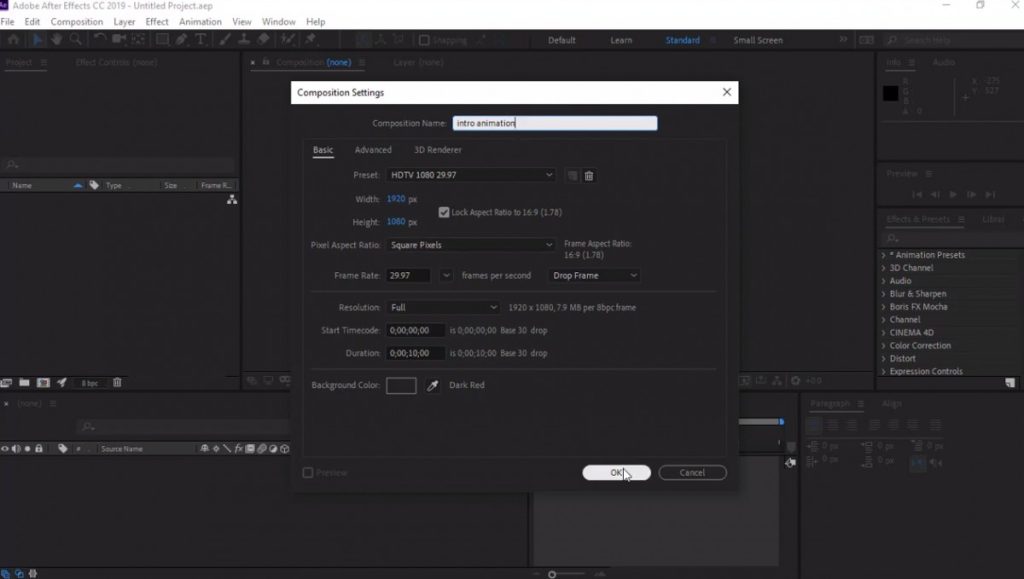 intro After Effects intro After Effects