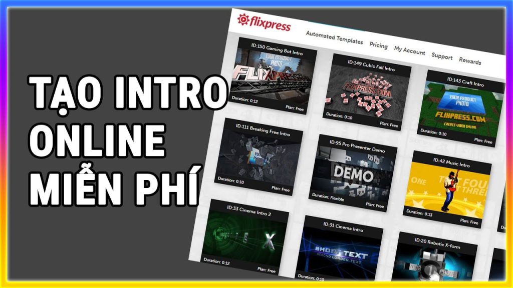 làm video giới thiệu