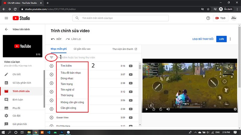 nối video trên youtube nối video trên youtube