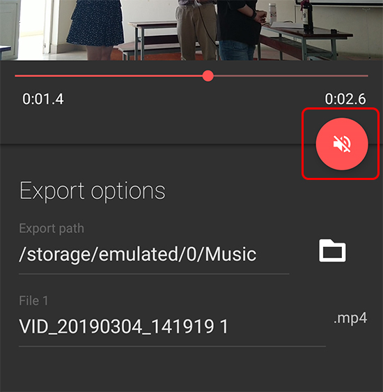 phần mềm cắt tiếng video