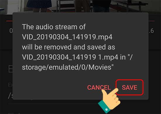 phần mềm cắt tiếng video