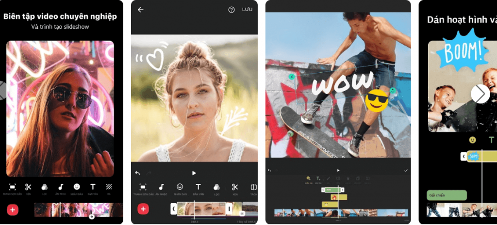 Phần mềm chỉnh sửa video trên điện thoại