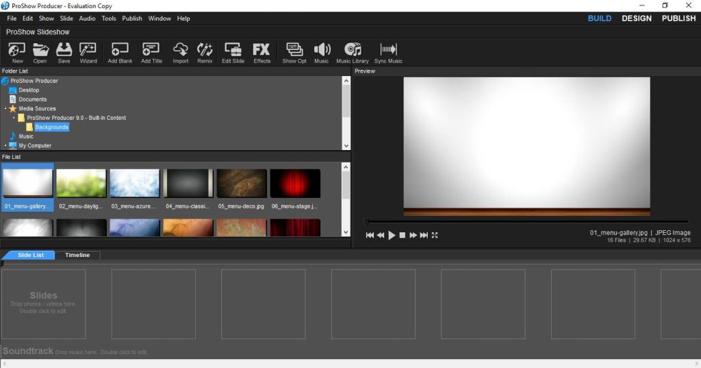 Phần mềm Proshow Producer