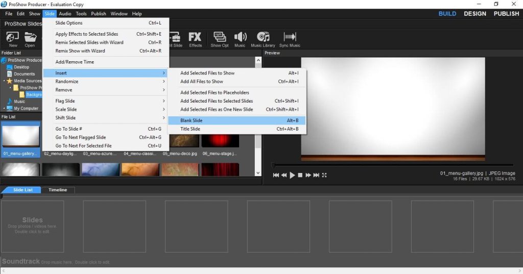 Phần mềm Proshow Producer