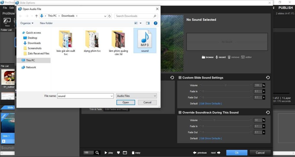 Phần mềm Proshow Producer