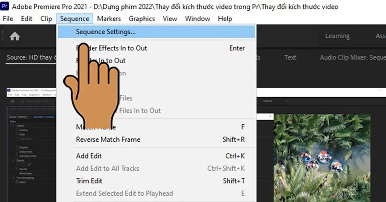 Thay đổi tỉ lệ khung hình video Thay đổi tỉ lệ khung hình video