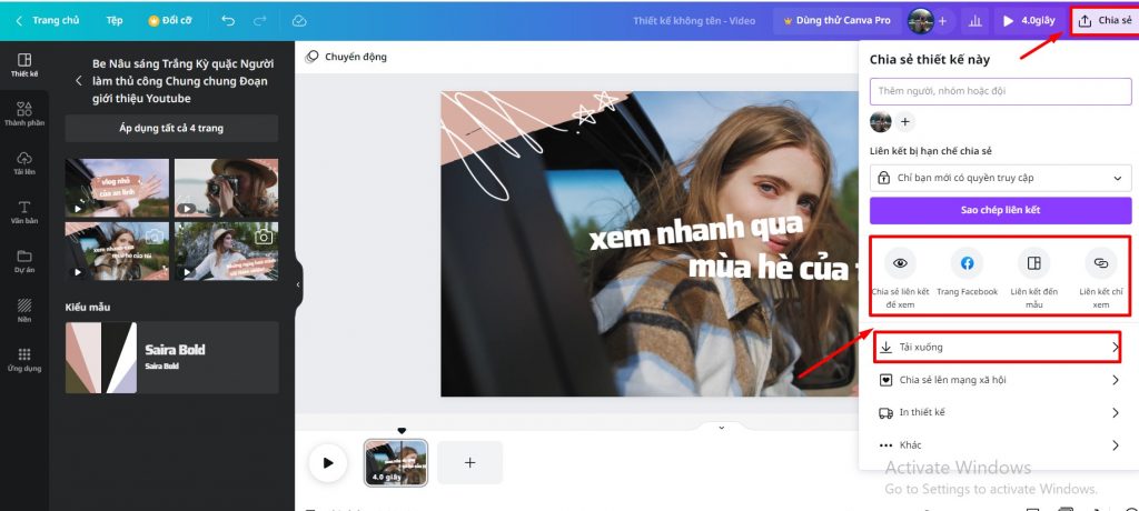 Thay đổi tỉ lệ khung hình video Thay đổi tỉ lệ khung hình video
