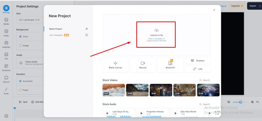 Thay đổi tỉ lệ khung hình video