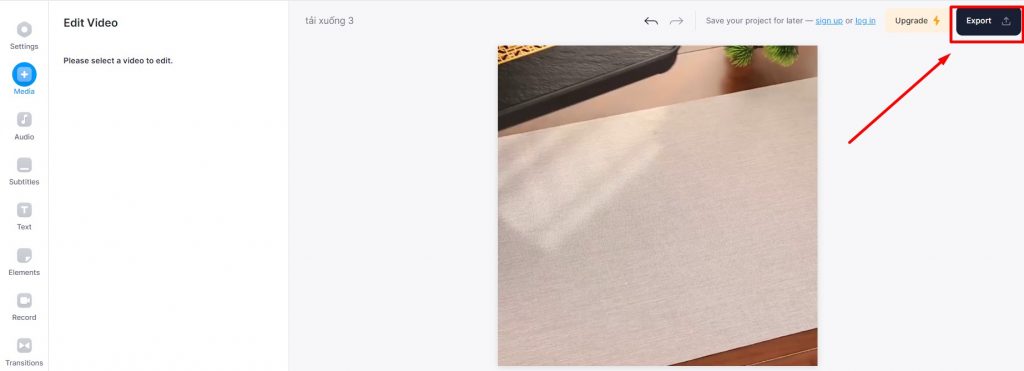 Thay đổi tỉ lệ khung hình video