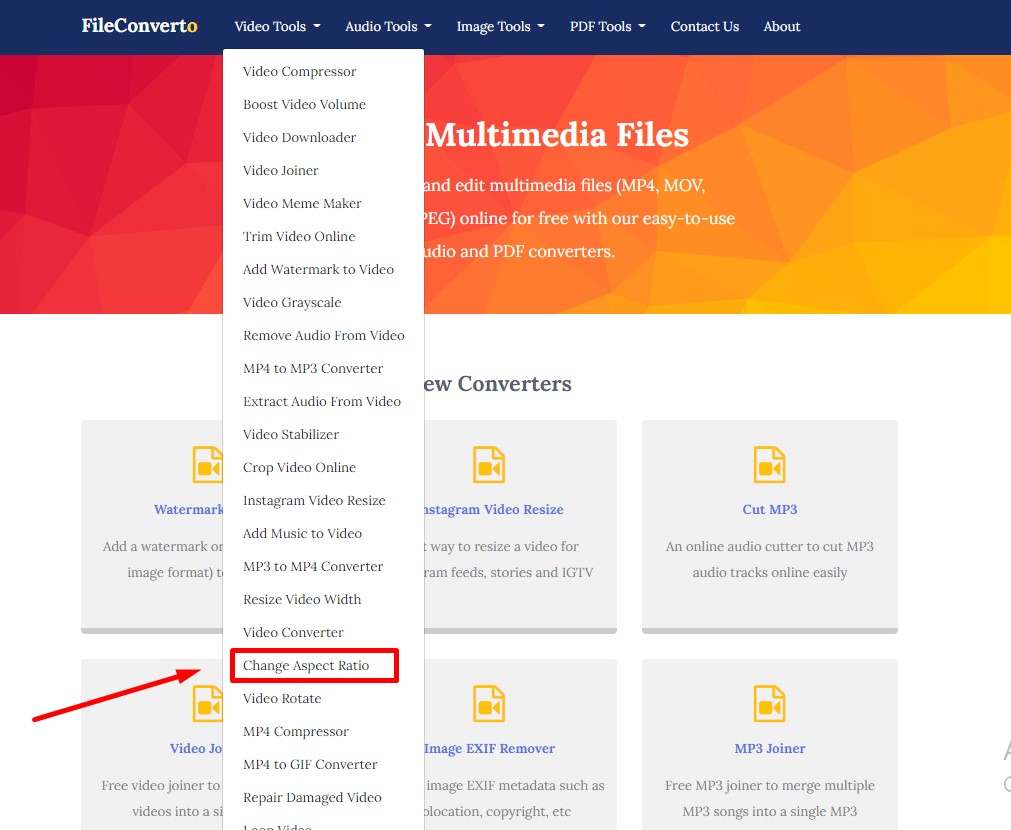 Thay đổi tỉ lệ khung hình video Thay đổi tỉ lệ khung hình video
