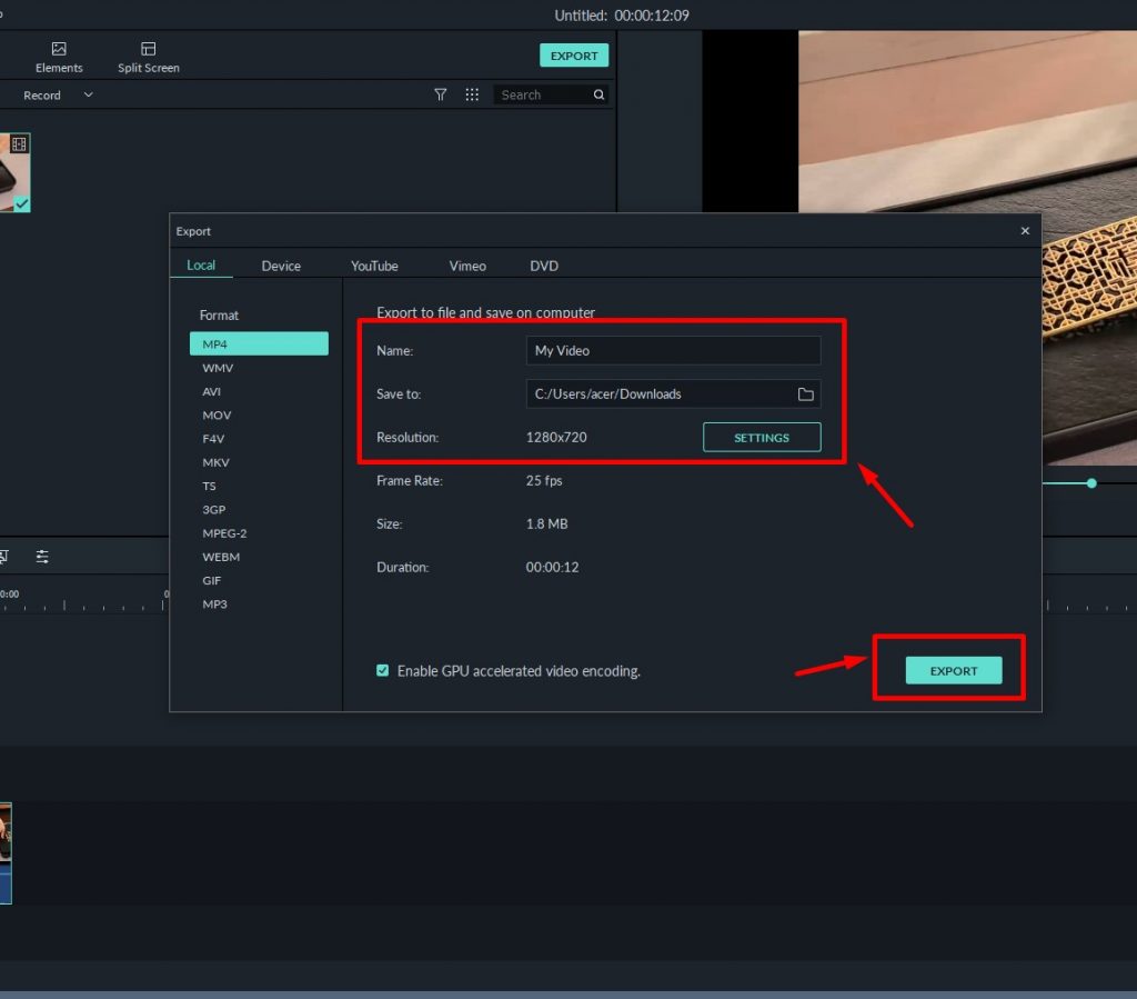 Thay đổi tỉ lệ khung hình video Thay đổi tỉ lệ khung hình video