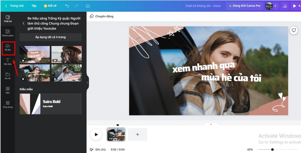 Thay đổi tỉ lệ khung hình video Thay đổi tỉ lệ khung hình video