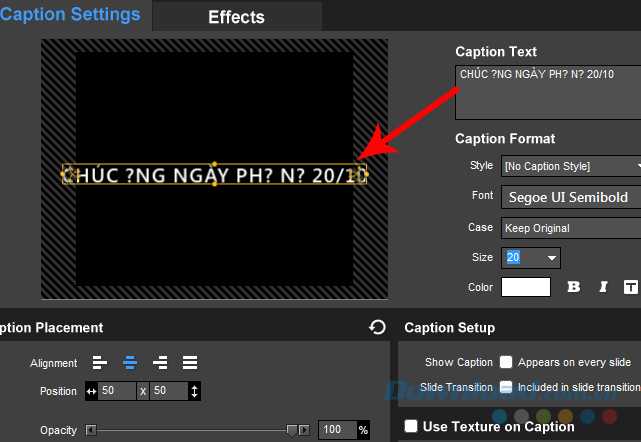viết tiếng Việt trong Proshow Producer viết tiếng Việt trong Proshow Producer